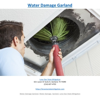 Water Damage Garland