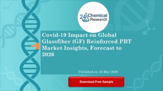 Covid 19 Impact on Global Glassfiber GF Reinforced PBT Market Insights, Forecast to 2026