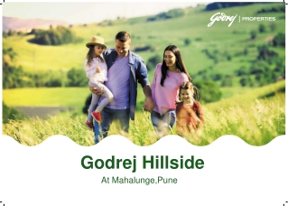 Godrej Hillside Mahalunge - Special Attractive Plan 20:80 - Pune
