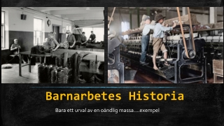 Barnarbetes historia