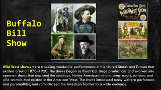 Buffalo Bill Westernshow