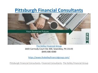 Pittsburgh Financial Consultants