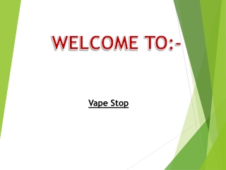 One of the best Vape Shop in London