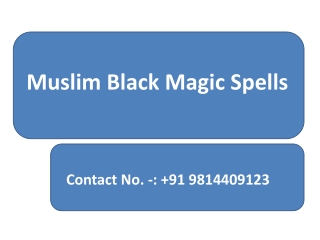 Black Magic Specialist