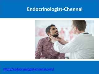 Best Endocrinologist Doctor In Chennai