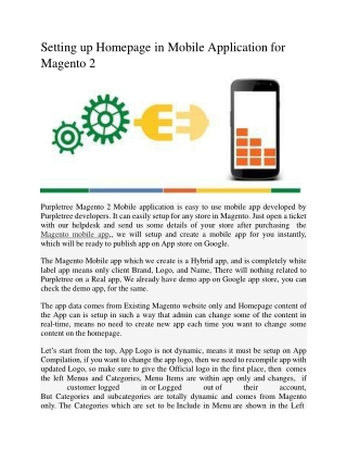 Setting up Homepage in Mobile Application for Magento 2
