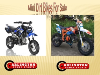 Mini Dirt Bikes For Sale - Arlington Power Sports