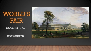 Worlds Fair