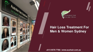 Looking for a Hair Treatment That Works in Sydney?