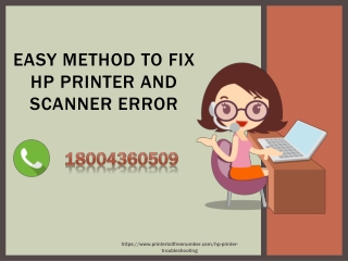 EaSy Method To Fix HP Printer And Scanner Error