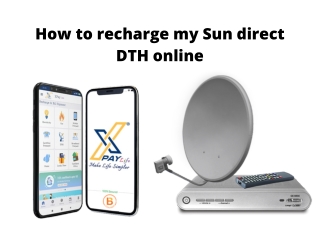 How to recharge my Sun direct DTH online