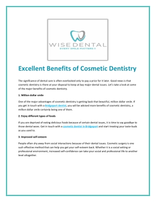 Enhance Your Smile with Cosmetic Dentistry at Bridgeport