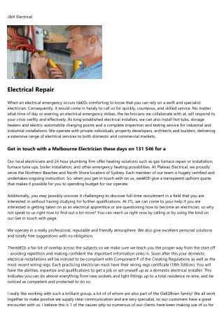 The Billionaire Guide On electrician london That Helps You Get Rich.