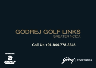 Godrej Crest Greater Noida - State-Of-The-Art Come Together - Brochure ,PDF