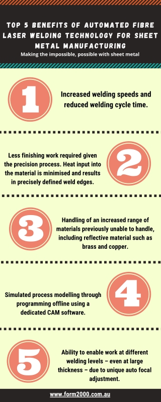 Top 5 Benefits of Automated Fibre Laser Welding Technology for Sheet Metal Manufacturing - FORM2000