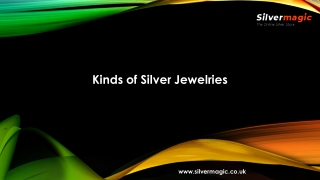 Kinds of Silver Jewelries