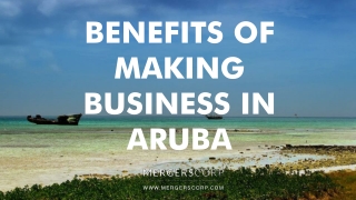 Benefits of Making Business in Aruba_ Buy & Sell Business