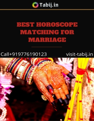 Get the best future marital lives through free horoscope matching online