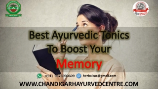 Best Ayurvedic Tonics to Boost Your Memory