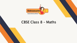 CBSE Maths sample paper for Class 8 provided by Extramarks are updated too.