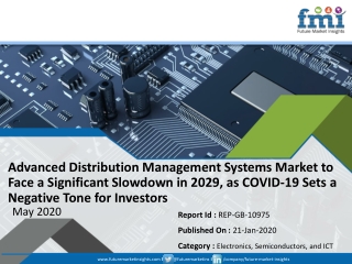 Advanced Distribution Management Systems Market to Face a Significant Slowdown in 2029, as COVID-19 Sets a Negative Tone
