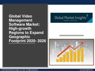 Global Video Management Software Market: Factors Helping to Maintain Strong Position Globally 2020-2026