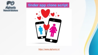 tinder app clone script