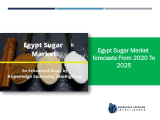 A comprehensive study on Egypt Sugar Market