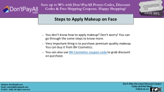 BH Cosmetics Coupon Code for Affordable Beauty Products