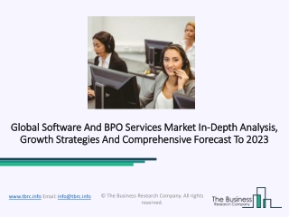 Software and BPO Services Market - Top Growth Factors Globally