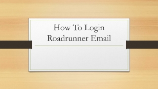 How To Login Roadrunner Email
