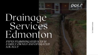Fast and Quality Drainage Services Edmonton