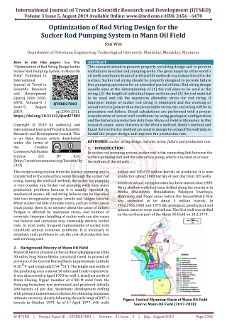 Optimization of Rod String Design for the Sucker Rod Pumping System in Mann Oil Field