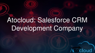 Salesforce Development Services | Salesforce CRM Solutions