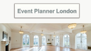 Event Planner London