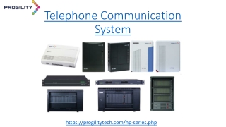 Telephone Communication System