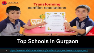 Top Schools in Gurgaon