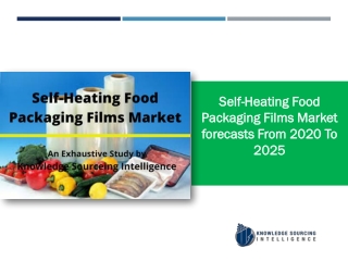 Self-Heating Food Packaging Films Market Research Report- Forecasts From 2020 To 2025