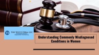 Understanding Commonly Misdiagnosed Conditions in Women