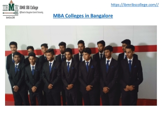 MBA Colleges in Bangalore - IBMR IBS