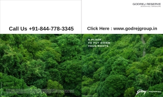 Godrej reserve-brochure - A Place To Put Down Your Routs - PDF
