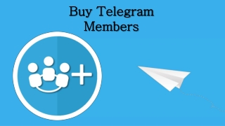 Create Buzz for your Channel by Buying Telegram Members