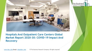 Hospitals And Outpatient Care Centers Market, Industry Trends, Revenue Growth, Key Players Till 2030