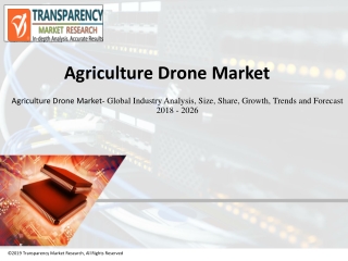 Agriculture Drone Market to expand at a CAGR of 21.3% from 2018 to 2026