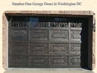 Number One Garage Doors in Washington DC