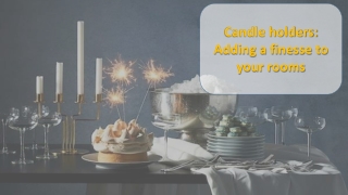 Buy Candle Holders Online