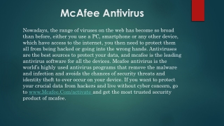 www.mcafee.com/activate