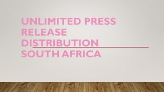 Press release distribution services India