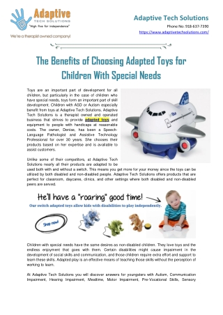 Assistive Technology Devices