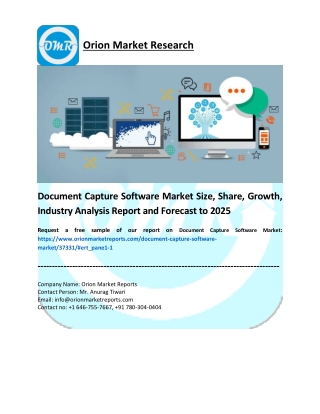 Document Capture Software Market